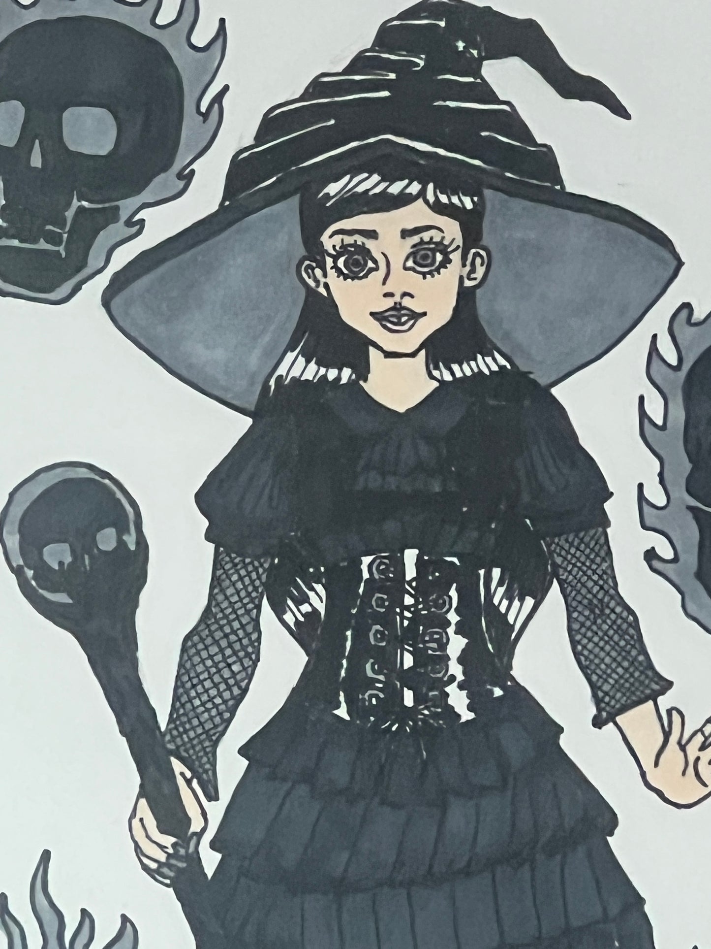 "Dark Beginning" Original Artwork